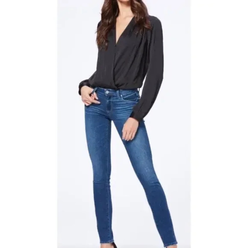 Paige Federal Jeans Dark Wash Denim Skinny Leg size 31